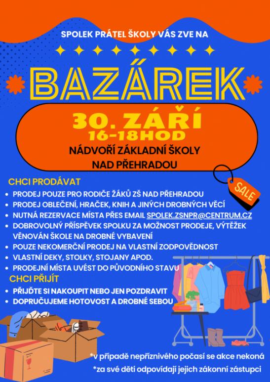 Bazárek - 30. září