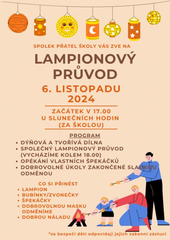 Lampionový průvod - 6. listopadu